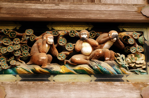 Leyenda de los 3 Monos Sabios (Izaru, Iwazaru y Kikazaru)